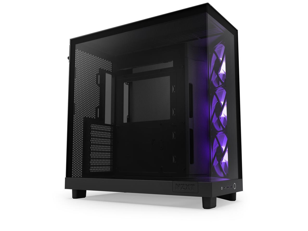NZXT H6 Flow RGB Compact Dual-Chamber Mid-Tower Airflow | Beach Audio