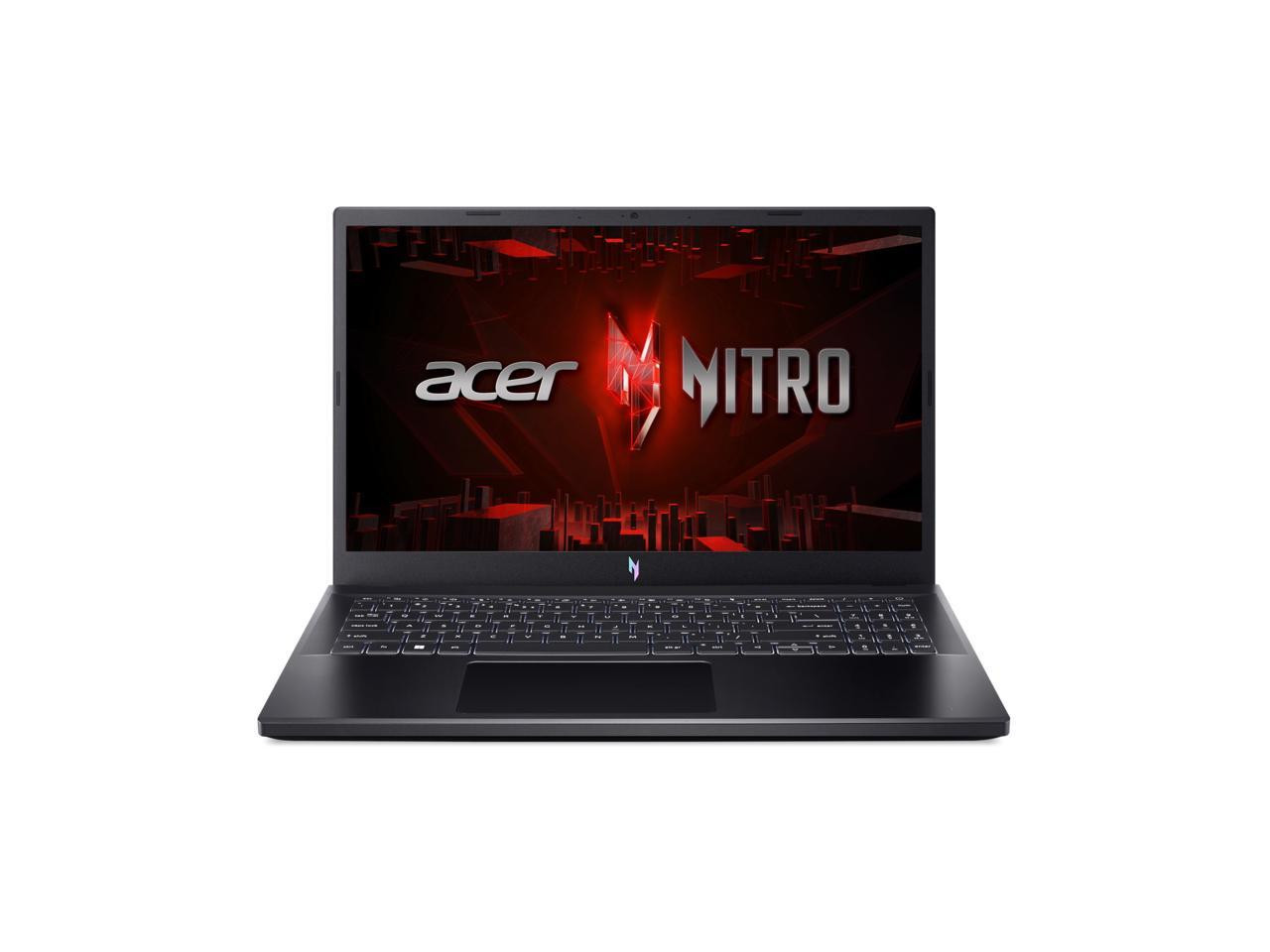 NH.QN8AA.002 Acer ANV15-51-75HE 15.6" Gaming Notebook - Full HD - 1920 x 1080 - Intel Core i7 13th Gen i7-13620H Deca-core (10 Core) 2.40 GHz - 16 GB Total RAM - 1 TB SSD - Black NH.QN8AA.002 UPC 