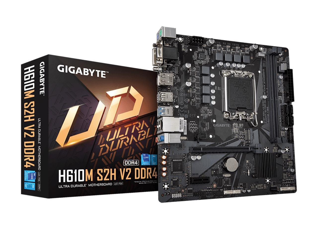 Gigabyte Ultra Durable H610M S2H V2 DDR4 [rev. 1.0] | Beach Audio