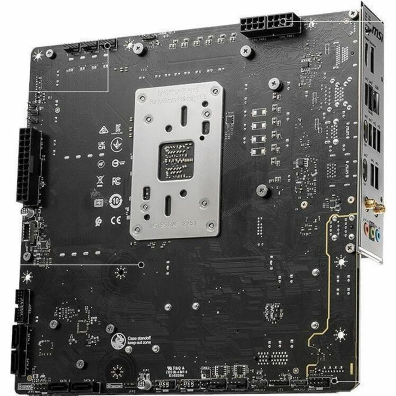 MSI B650M PROJECT ZERO Gaming Desktop Motherboard - AMD