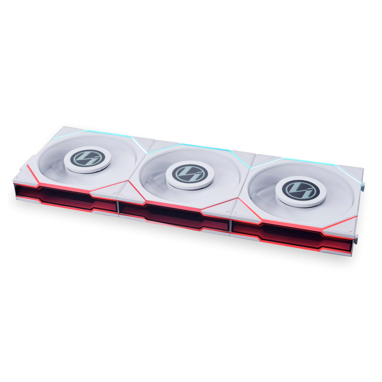 Lian Li UNI FAN TL LCD 120 Reverse Blade/White/Triple | Beach Audio