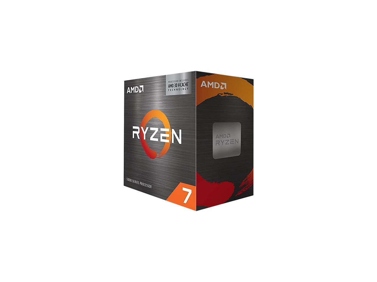 CPU AMD Ryzen 7 5700X3D CPU AMD Ryzen 7 5700X3D 8-Core Desktop Processor 100