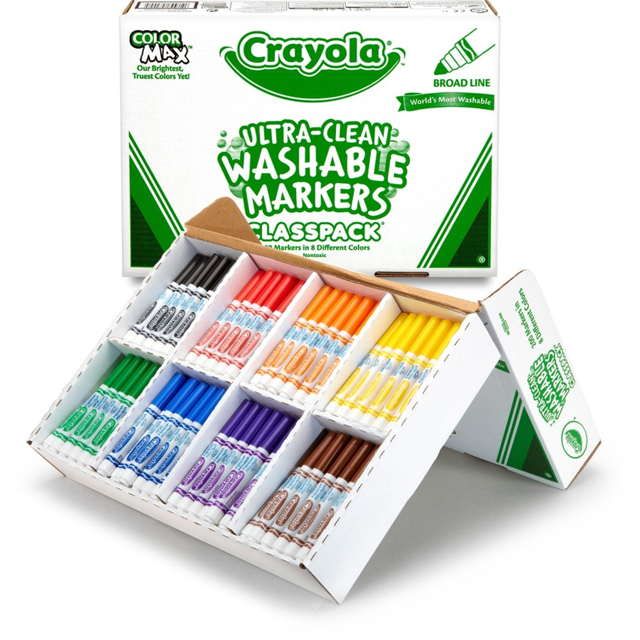 Crayola Replacement Non-Toxic Marker Pack - Yellow, Pack 12
