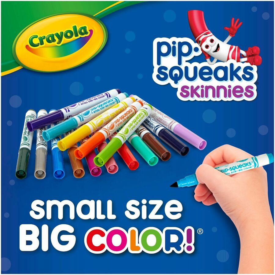 Squeaks Washable Crayola Small Markers Crayola Pip-Squeaks