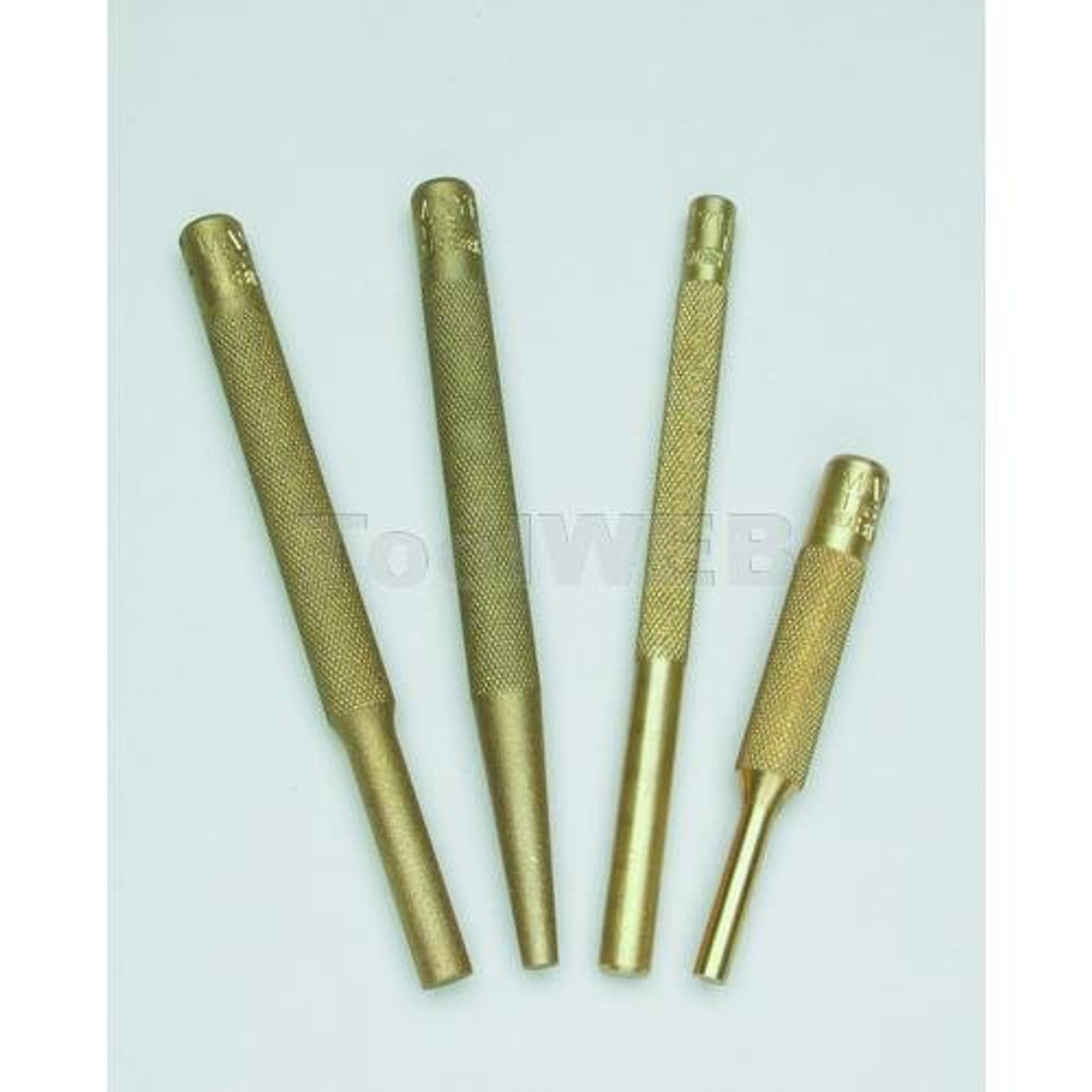 Mayhew 62277 4 Piece Assorted Brass Punch Set