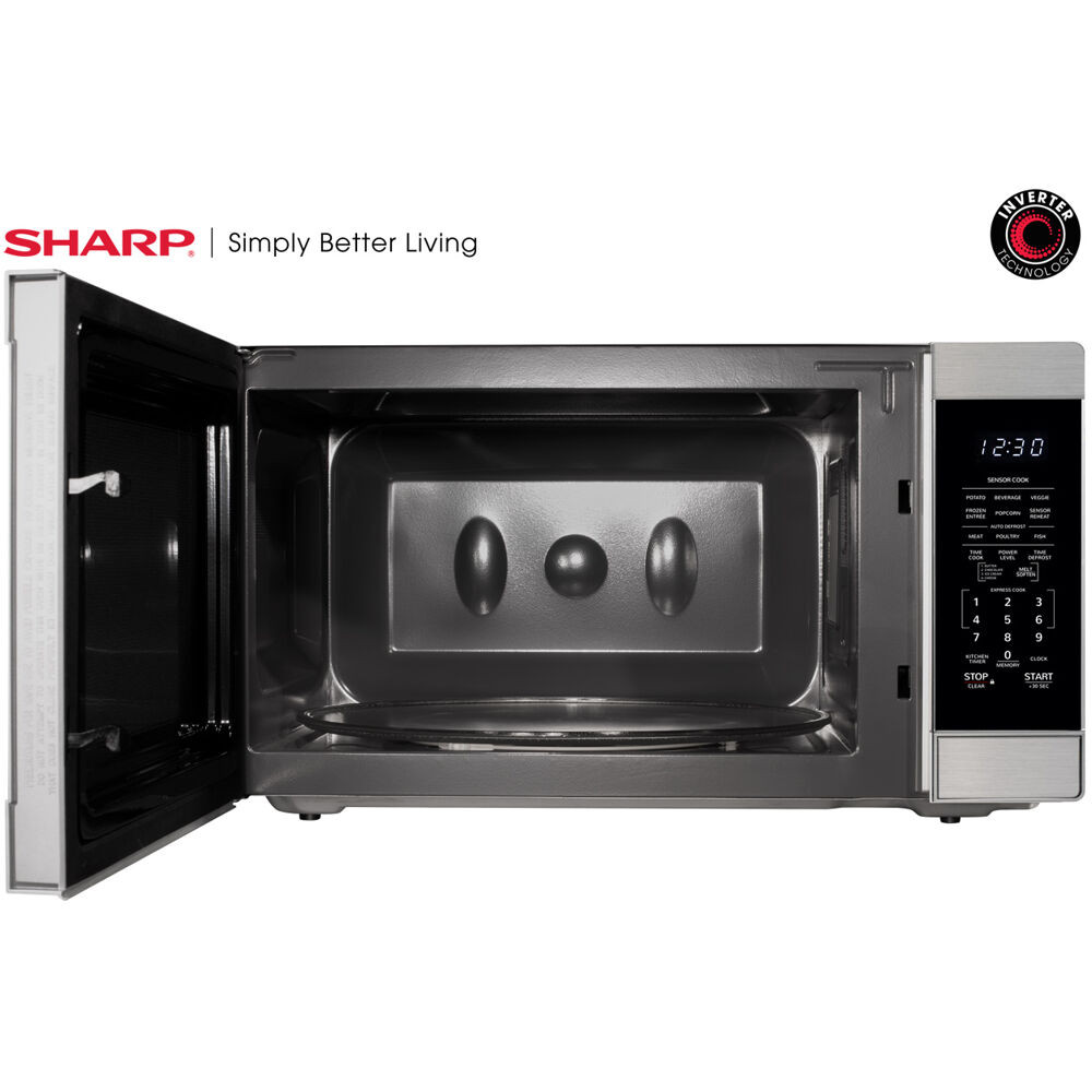 Sharp SMC2266KS 2.2 Cf Countertop Microwave Oven | Beach Audio