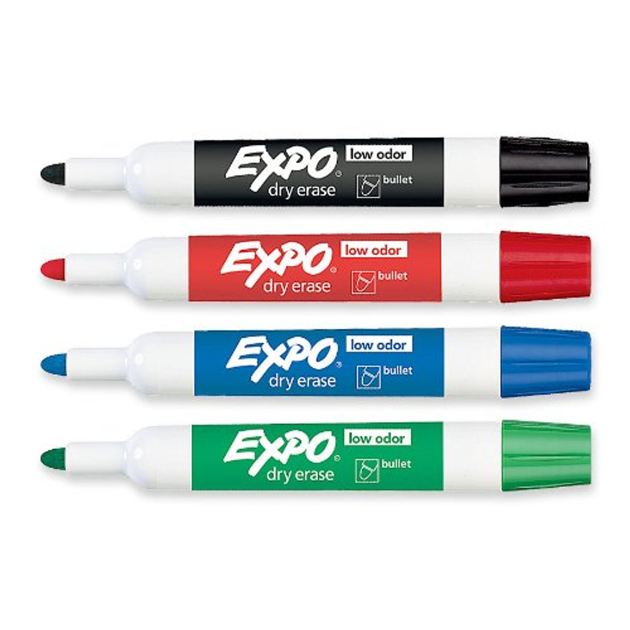 EXPO Dry Erase Markers, Whiteboard Markers with Low Odour Ink