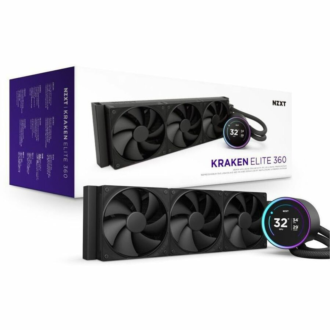 PC用ファン・クーラー NZXT Kraken Elite 360 Kraken Elite 360｜NZXT｜株式会社アユート PCパーツ・VR