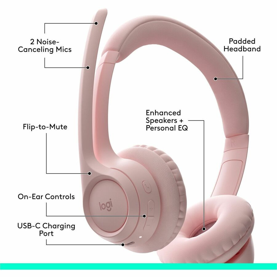 Logitech Zone 300 Headset - Thumbnail 5