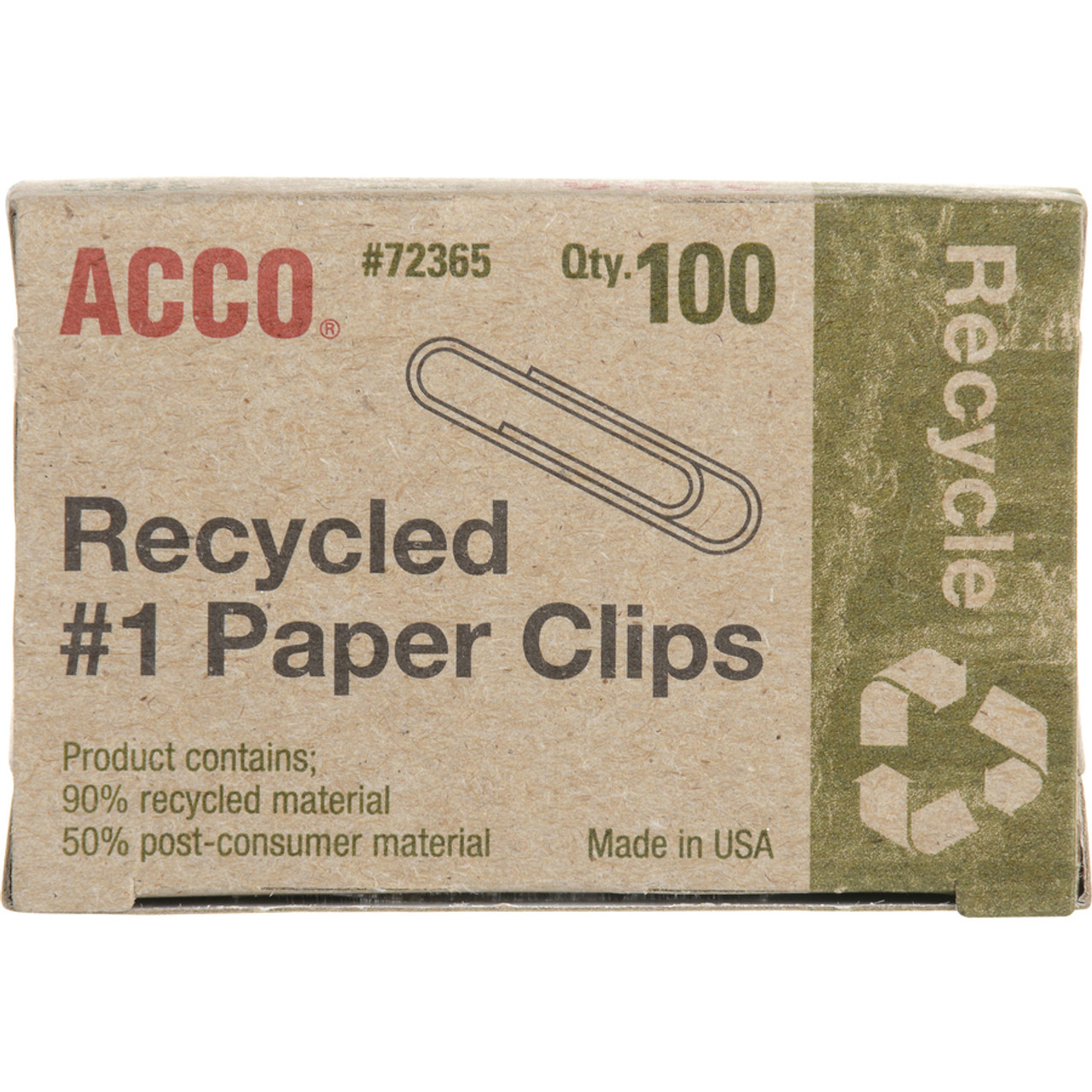 ACCO® Paper Clips, Standard & Large in Stock - ULINE