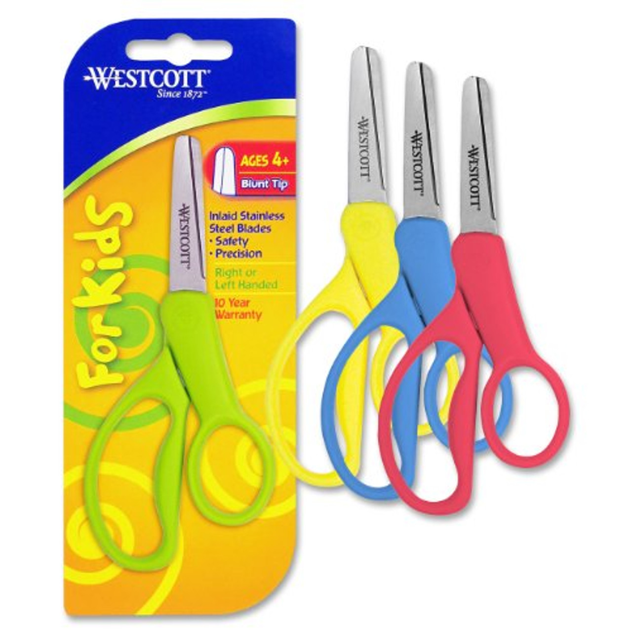 Westcott Hard Handle Kids Scissors