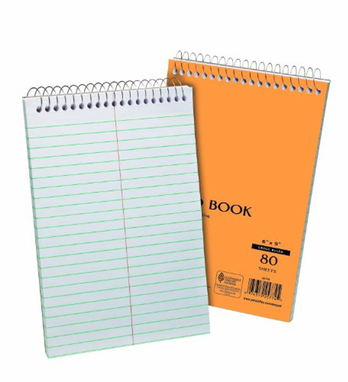 Ampad Recycled Steno Book 80 Sheet 15 Lb Gregg Beach Audio
