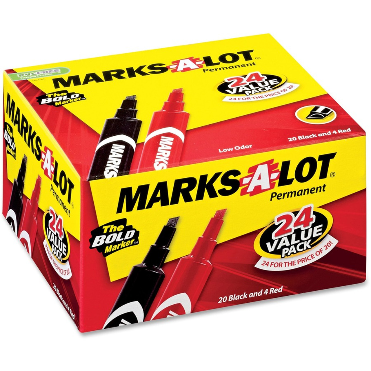 Avery Marks-a-lot Permanent Markers Bonus Pack - 4.8 Mm