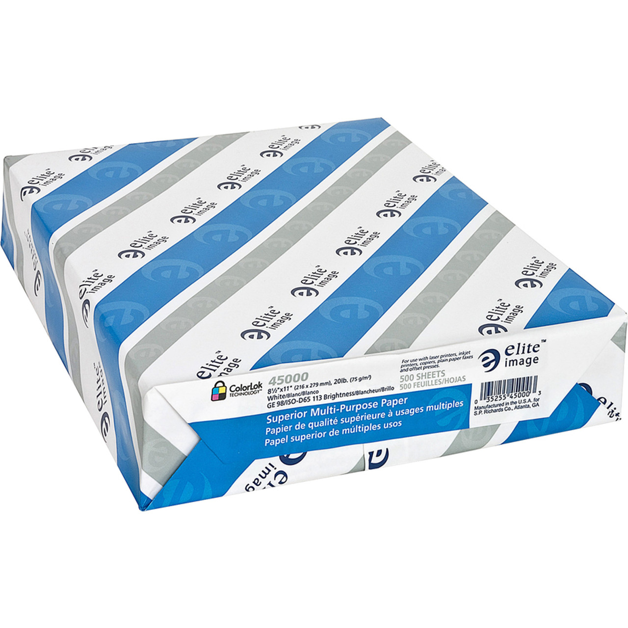  Multipurpose Paper, 98 Brightness, 20lb, 8-1/2x11