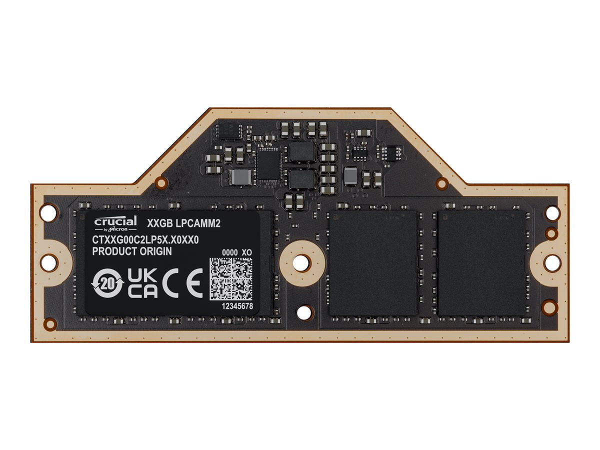 LPDDR5X CAMM2 16GBメモリ Innodisk Introduces DDR5 and LPDDR5X CAMM2 Memory Modules for
