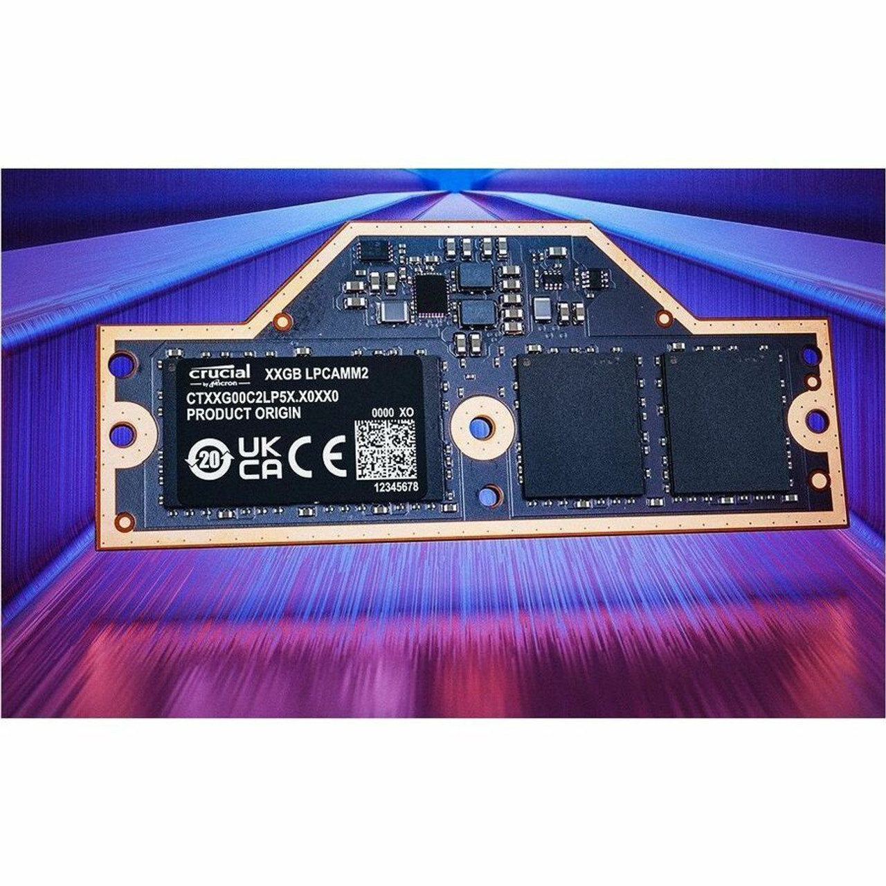 Crucial 64GB LPCAMM2 LPDDR5X- 7500 Memory | Beach Audio