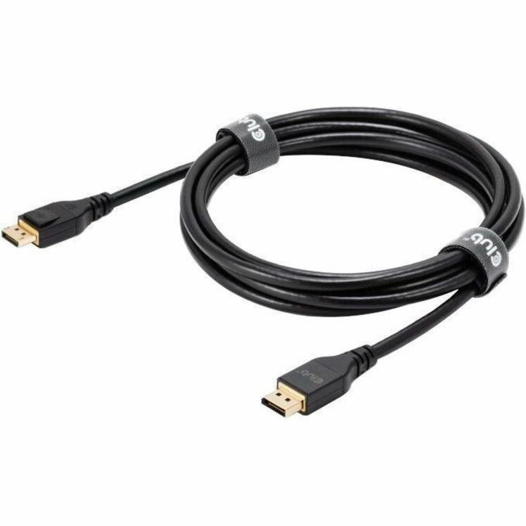 Club 3D DisplayPort 2.1 Cable 8K 120Hz 3m - VESA Certified DP54 Bi-Directional Cable
