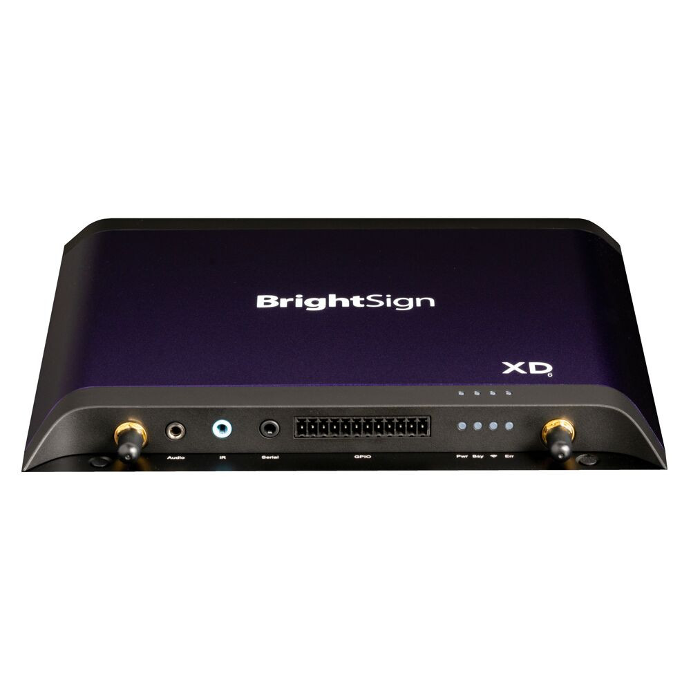 BrightSign XD236 Dual UHD Digital Signage Media Player | Beach Audio