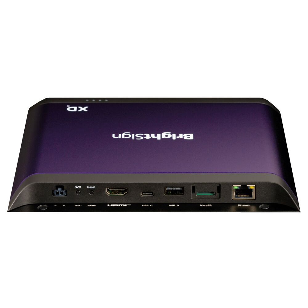 BrightSign XD236 Dual UHD Digital Signage Media Player | Beach Audio
