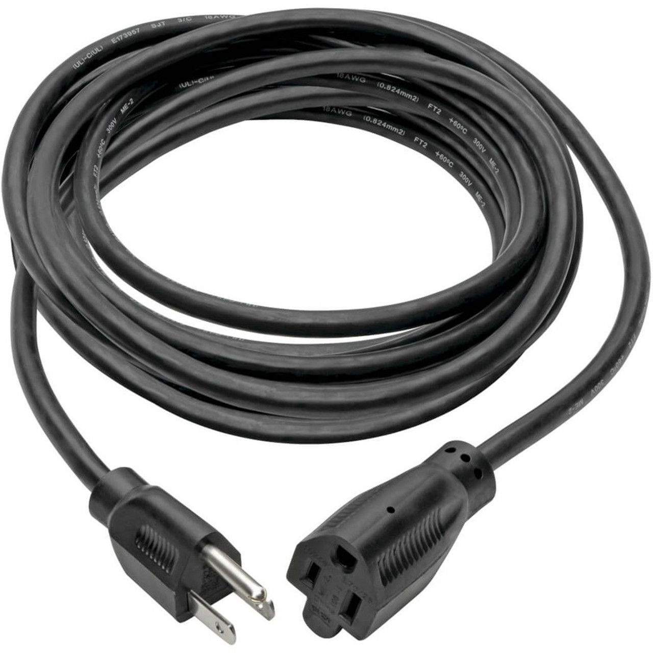 Tripp Lite By Eaton Power Extension Cord Nema 5-15P To Nema 5-15R