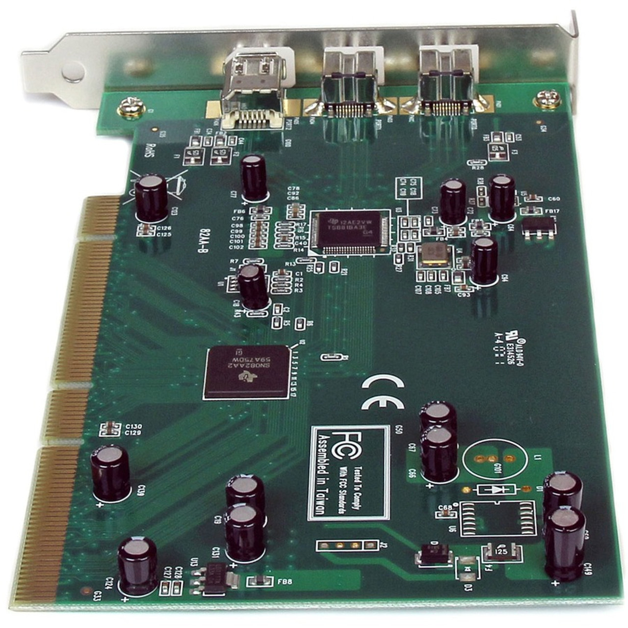 StarTech.com 3 Port 2b 1a PCI 1394b FireWire Adapter | Beach Audio