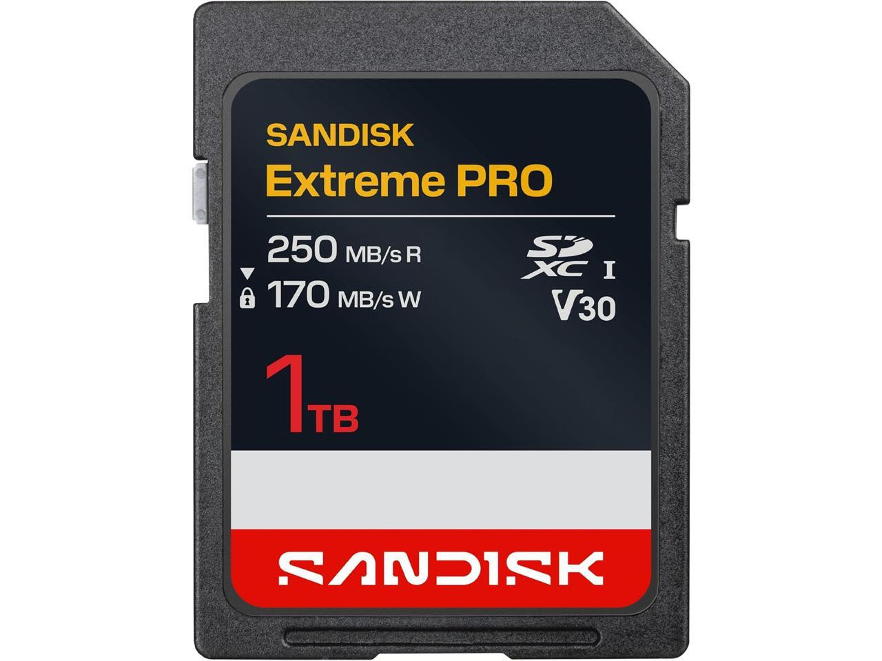 Sandisk SDSDXXJ1T00GSCIN Extreme Pro 1TB SD Card - | Beach Audio