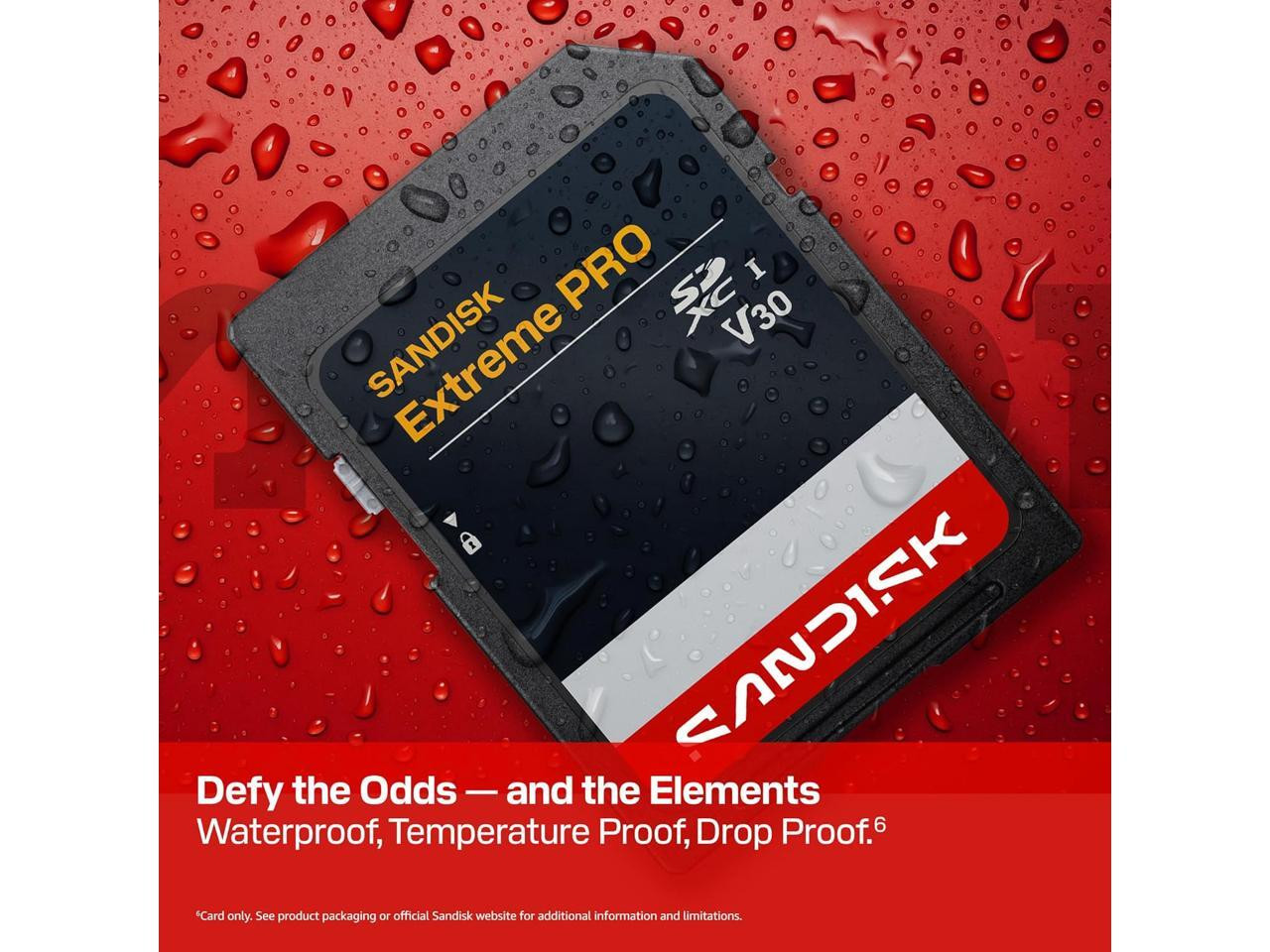 Sandisk SDSDXXJ1T00GSCIN Extreme Pro 1TB SD Card - | Beach Audio