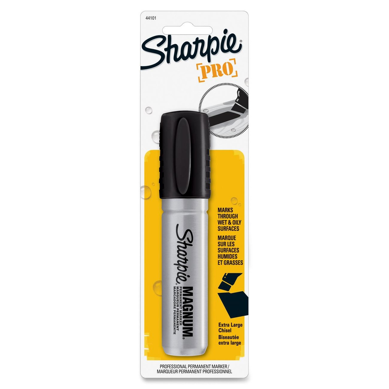 Sharpie Pro King Size Black Permanent Marker 3 Pack