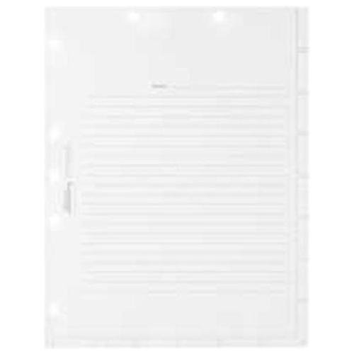 Tabbies Medical Chart Index Dividers Blank 400 / Beach Audio
