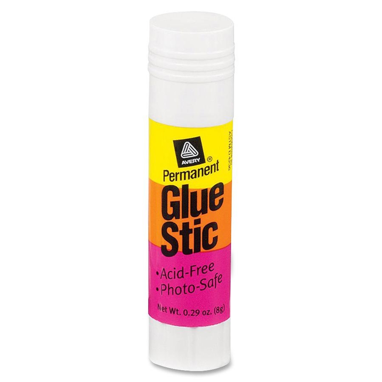  AVERY Glue Stick White, 0.26 Oz, Washable, Nontoxic
