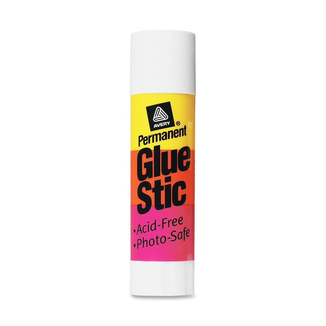 Avery Permanent Glue Stick - 1.27 Oz - 1each - White (00196)