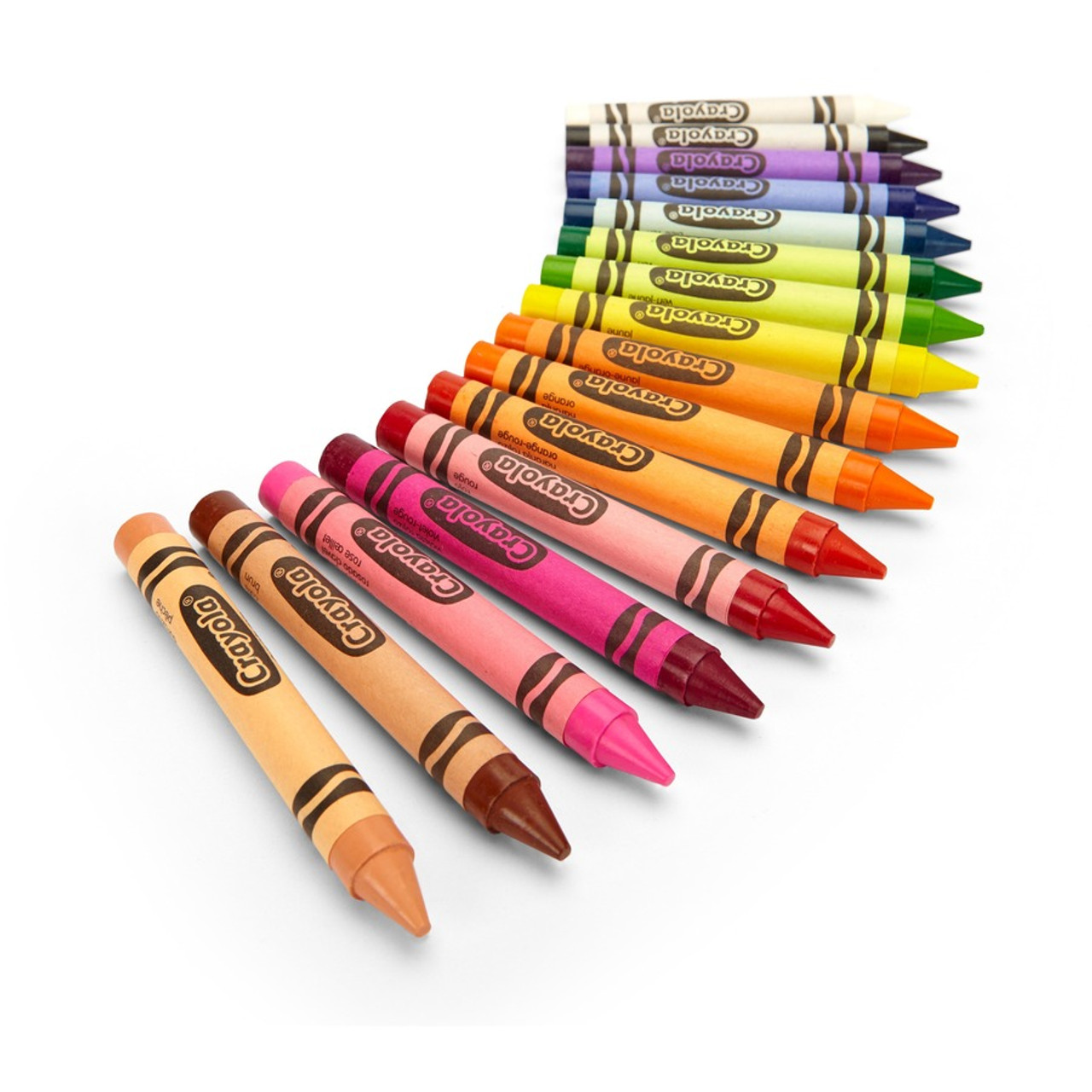Crayola 52-0336 Crayon - Black, Blue, Brown, Green, | Beach Audio