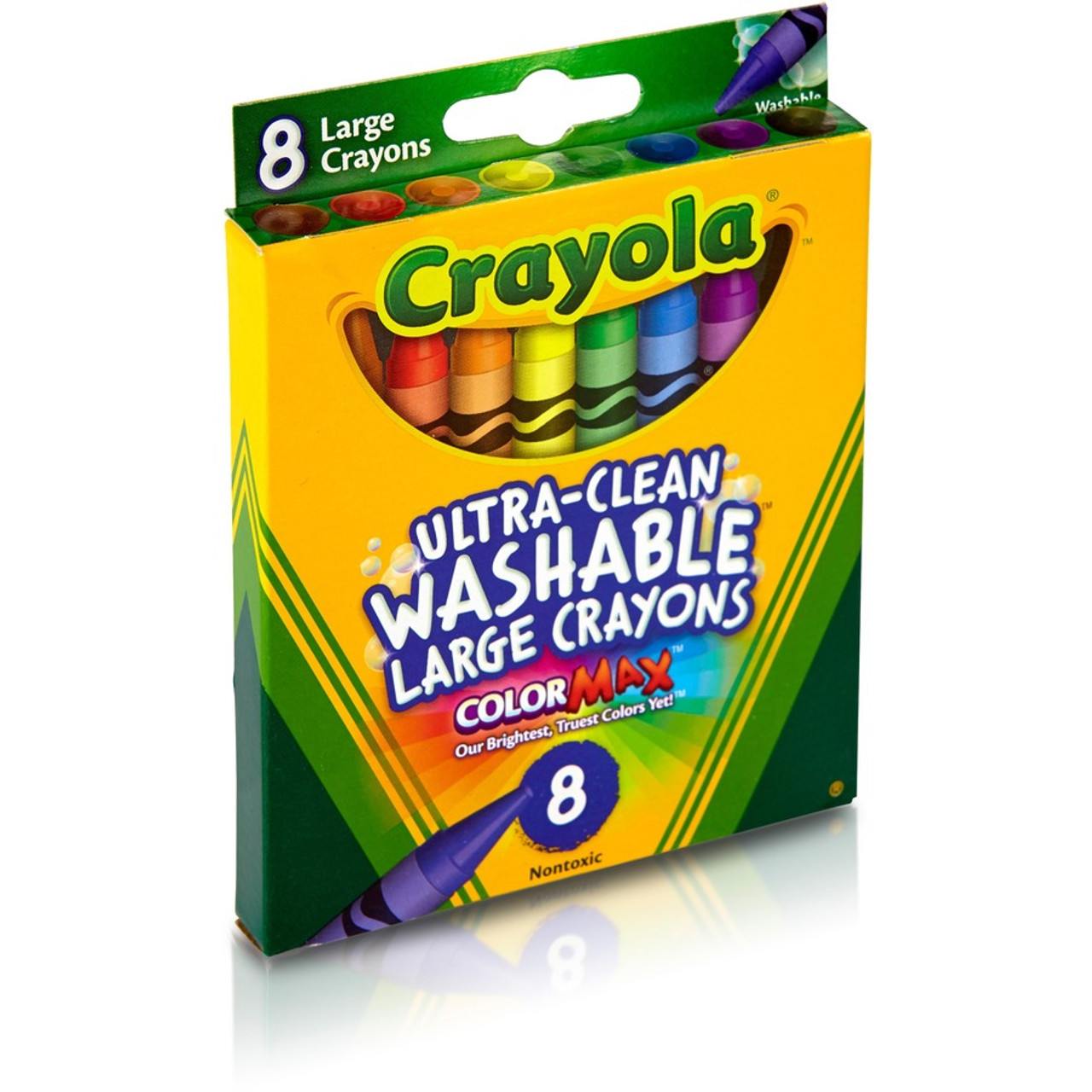 8-ct. Large Washable Crayons