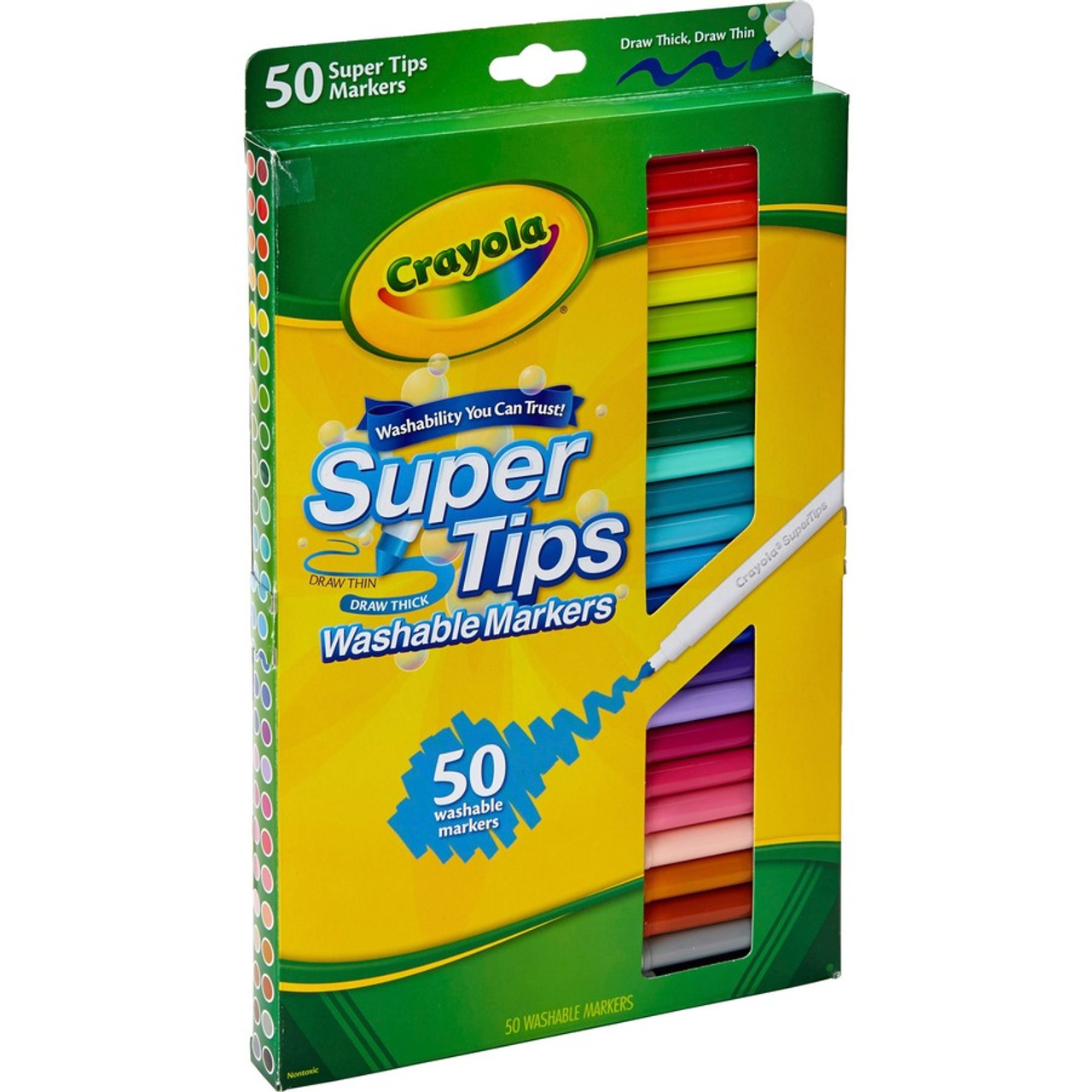 Crayola SuperTips Washable Markers - 50 count