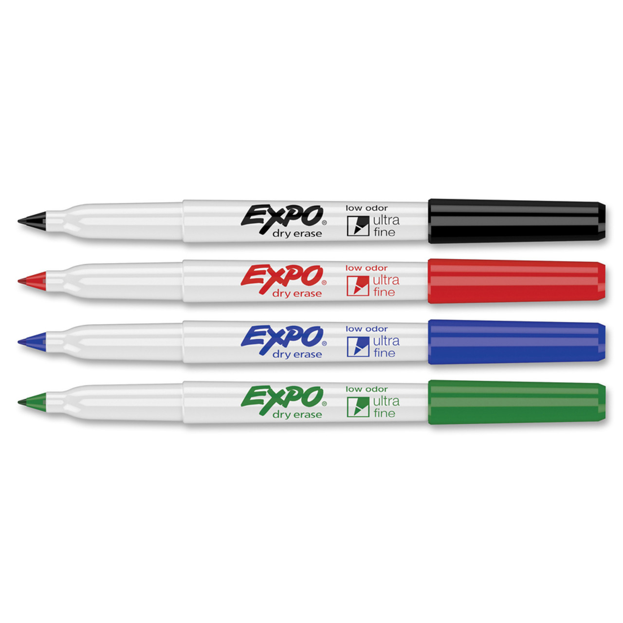 EXPO Low-Odor Dry Erase Markers, Ultra-Fine Tip