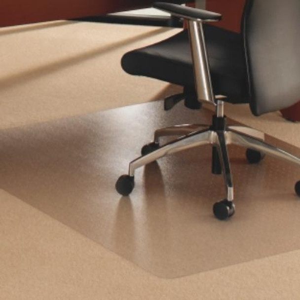 Floortex Cleartex Unomat Anti Slip Rectangular Chair Mat For Hard