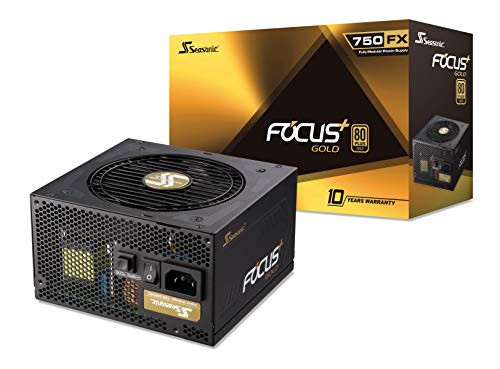 Seasonic SSR-750FX FOCUS 750W 80 PLUS Gold ATX12V Power | Beach Audio