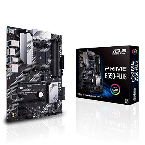 Asus Prime B550-PLUS Desktop Motherboard - AMD Chipset | Beach Audio