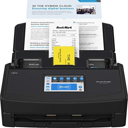 Fujitsu ScanSnap iX1600 Large Format ADF Scanner - 600 Fujitsu ScanSnap iX1600 Large Format ADF Scanner - 600