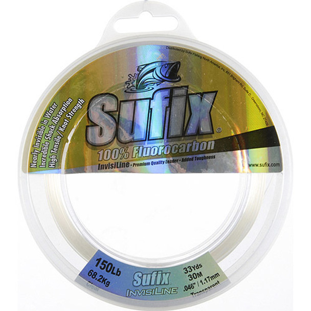 Sufix 683-150 100% Fluorocarbon Invisiline Leader 