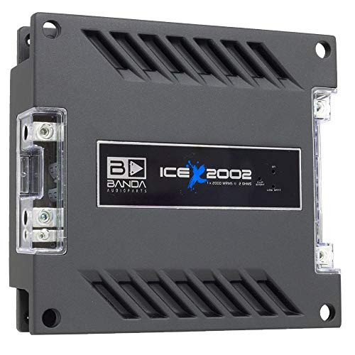 Banda ICEX2000.2 Ice X 2001 One Channel 2000 Watts Max Beach Audio