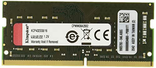 Kingston 16GB DDR4 SDRAM Memory Module (KCP432SS8/16) | Beach Audio