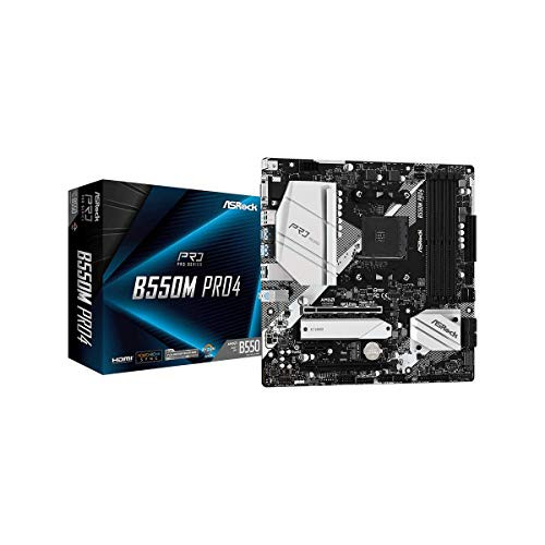 ASRock B550MPRO4 Micro ATX Motherboard for AMD Ryzen | Beach Audio