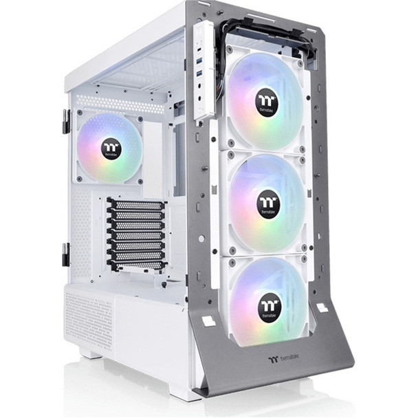 Thermaltake Ceres 500 TG ARGB Snow Mid Tower Chassis | Beach Audio