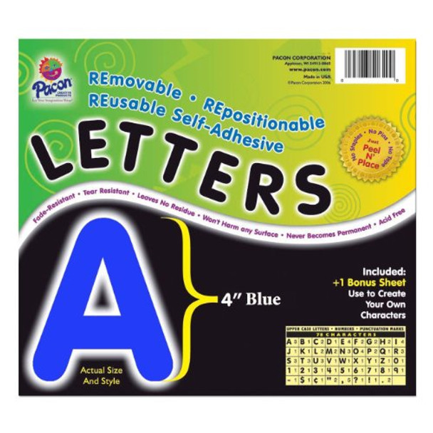 FREE A-Z Bulletin Board Letters, Punctuation, and Numbers Included