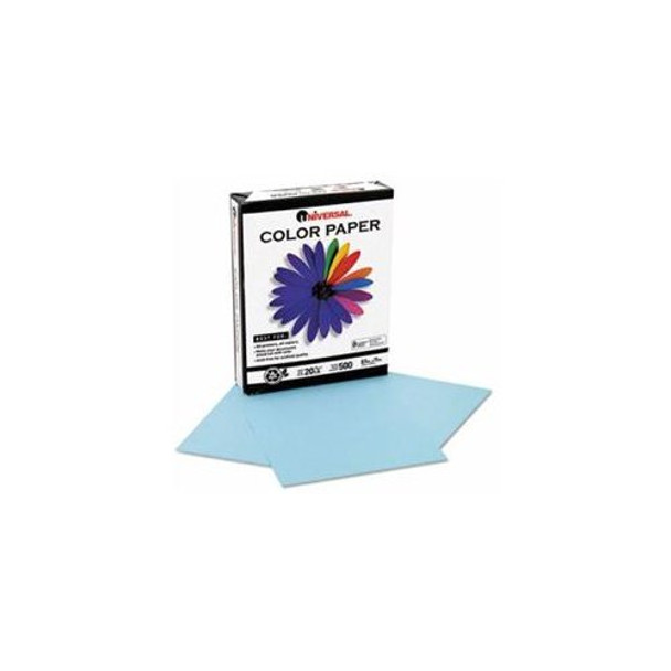 Universal Colored Paper, 20lb, 8-1/2 x 11, 500 Sheets/Ream