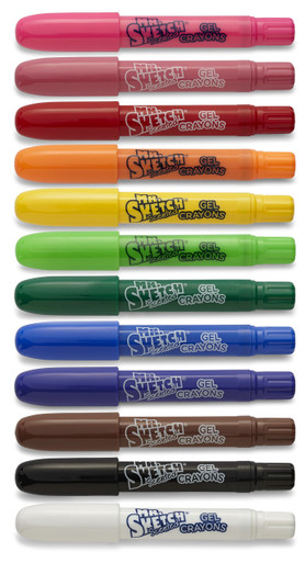 Mr. Sketch 1951333 Scented Twistable Gel Crayons, India