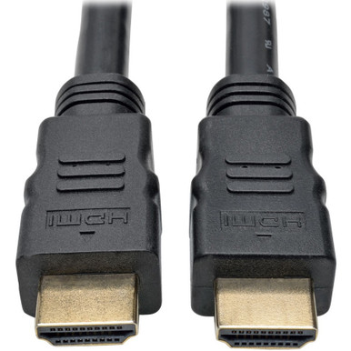 Tripp Lite Active High-Speed HDMI Cable with Built-In Signal Booster, 1920 x 1080 (1080p) @ 60 Hz (M/M), Black, 80 ft. (P568-080-ACT)