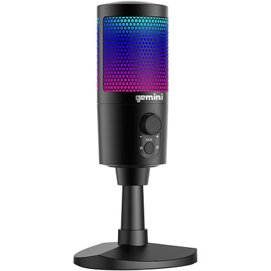 Gemini - Gsm-100 - USB Digital Microphone with LED Lighting