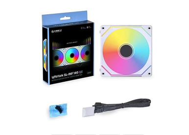 Lian Li UNI FAN SL INFINITY 140 SLIN1401W | Beach Audio